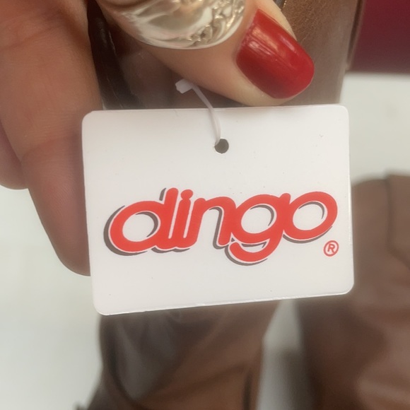 Ladies Brown Dingo boots heel harness new - Picture 8 of 8